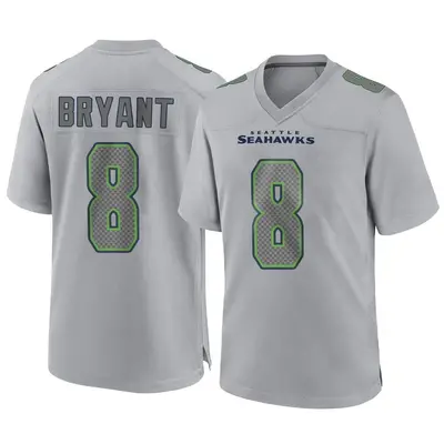 Men's Game Coby Bryant Seattle Seahawks Gray Atmosphere Fashion Jersey