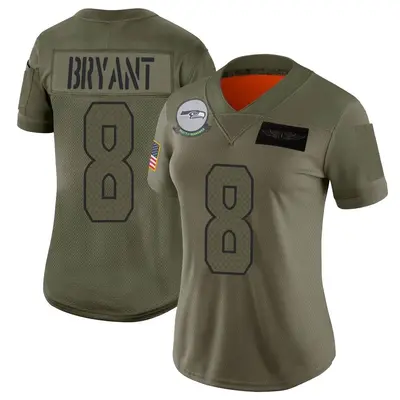 Women's Limited Coby Bryant Seattle Seahawks Camo 2019 Salute to Service Jersey