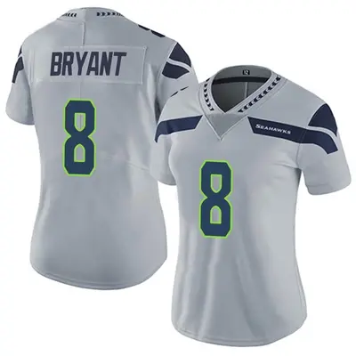 Women's Limited Coby Bryant Seattle Seahawks Gray Alternate Vapor Untouchable Jersey