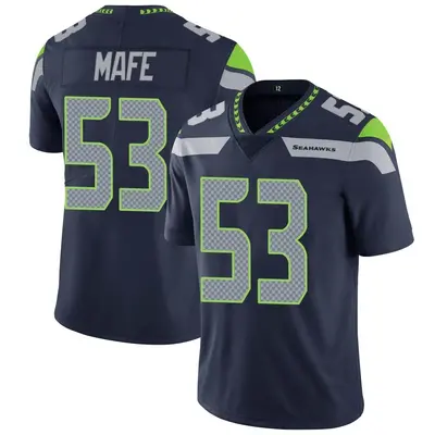 Youth Limited Boye Mafe Seattle Seahawks Navy Team Color Vapor Untouchable Jersey