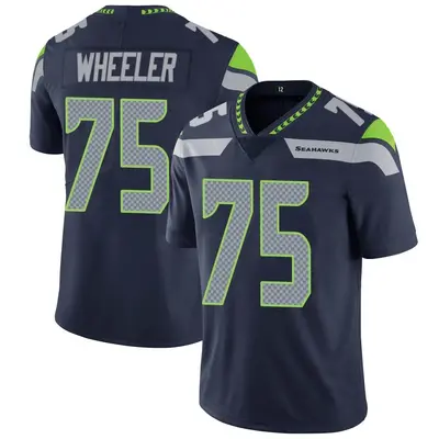 Youth Limited Chad Wheeler Seattle Seahawks Navy Team Color Vapor Untouchable Jersey