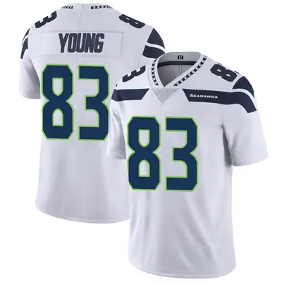 Youth Limited Dareke Young Seattle Seahawks White Vapor Untouchable Jersey