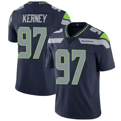 Youth Limited Patrick Kerney Seattle Seahawks Navy Team Color Vapor Untouchable Jersey